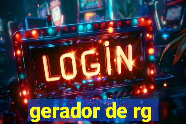 gerador de rg